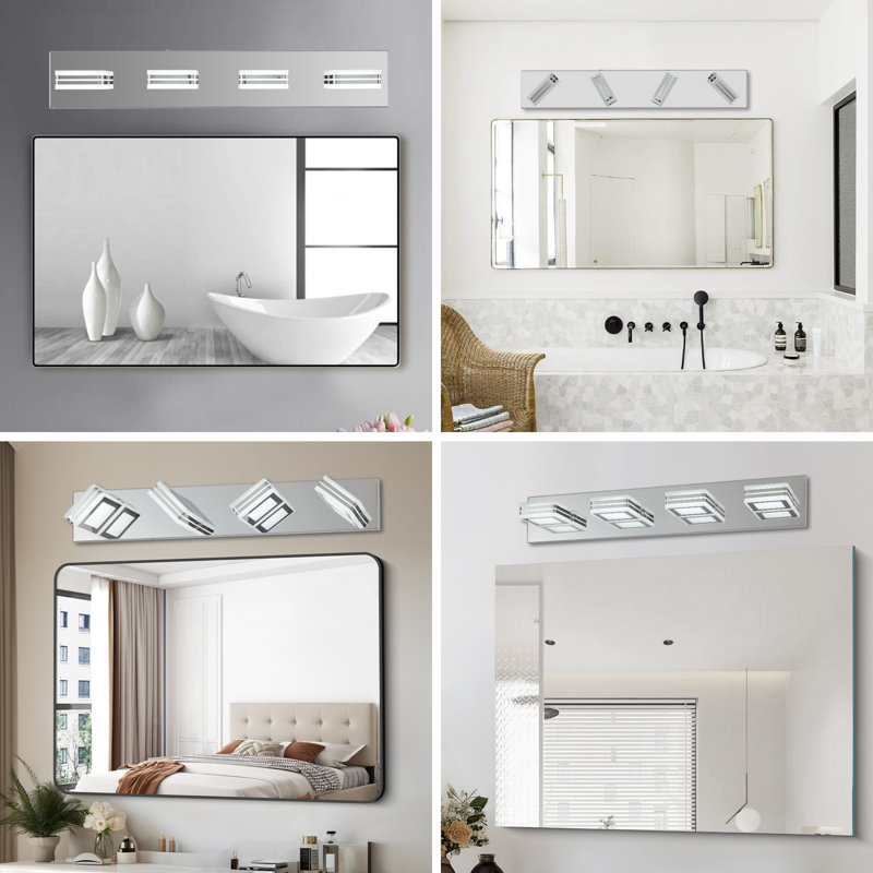 Lalith 4 - Light Vanity Light, Chrome