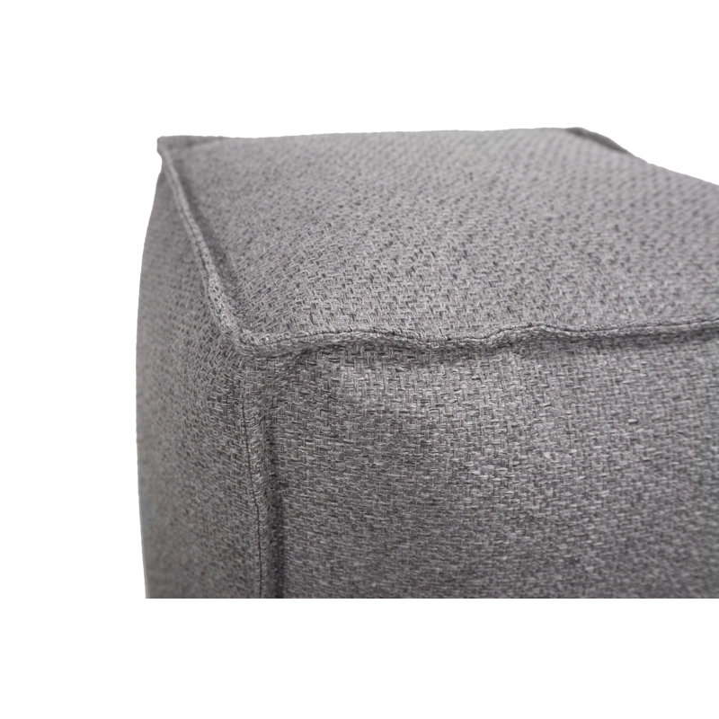 Pouf rond de 20 po de largeur, Pierre