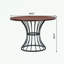 Round Dining Set with 2 Upholstered Chairs-94065771-94065779-94065783