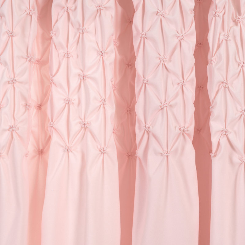Panneaux de rideaux semi-transparents avec passe-tringle Bayview, Rosé, l 54 po x L 63 po
