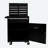22.95" W Detachable 5 Drawer Tool Chest with Bottom Cabinet and One Adjustable Shelf-88939553