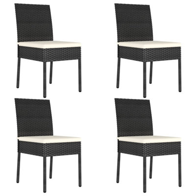 Chaise d'appoint de patio avec coussin Couey