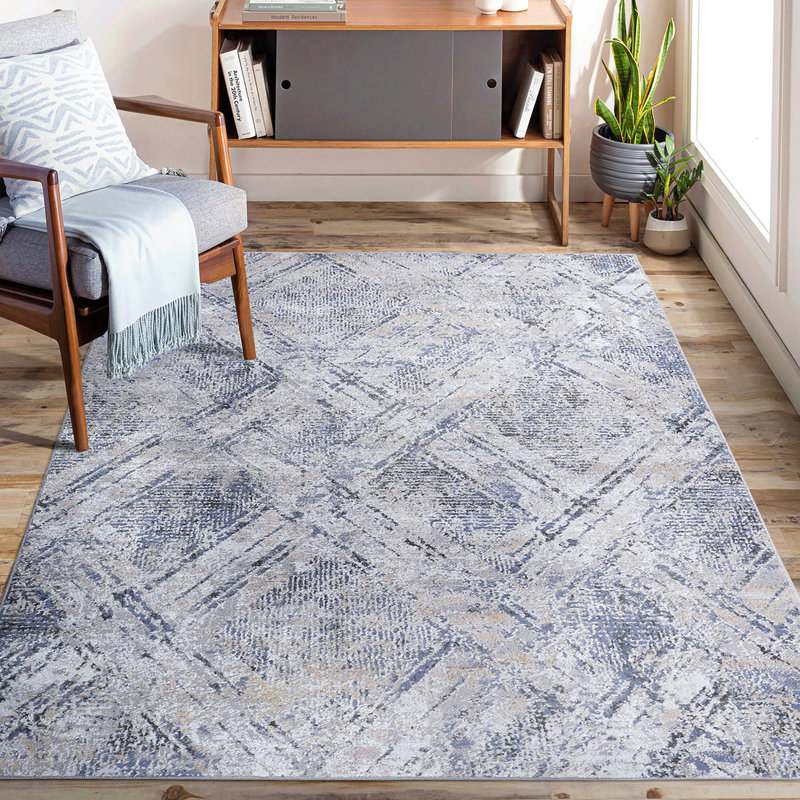 Collection Geometric Non-Shedding Living Room Bedroom Dining Home Office Stylish And Stain Resistant Area Rug