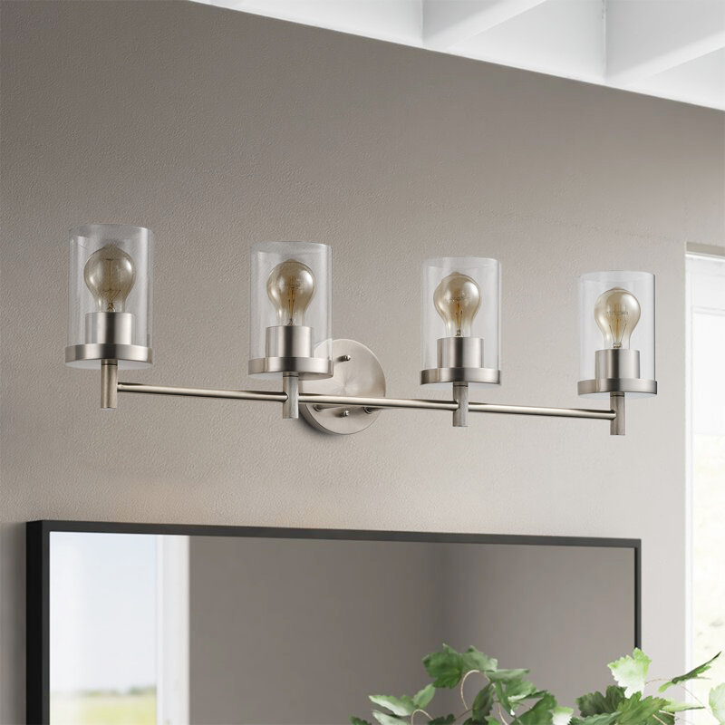 Miroir industriel 4 lumières