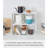 Tower Yamazaki Home Stackable Kitchen Rack, Storage Organizer Counter Shelf, Small, Stack up to Two-46492096-46492095