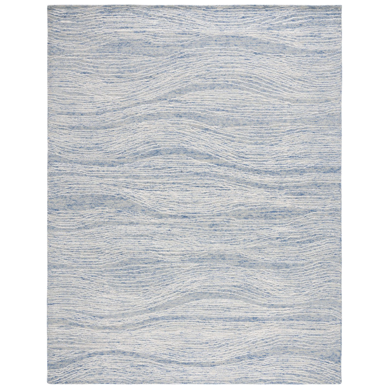 Abstract Wool Hand Tufted Area Rug, Rectangle 244 x 305 cm