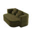 Canapé-lit pliable 75 po 2-en-1, canapé-lit convertible en mousse avec couverture multifonctionnelle, canapé-lit pliant en chenille, canapé-lit pour salon-2044584537