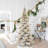 Hersi Slender Flocked/Frosted Spruce Christmas Tree with LED Lights-187796070
