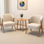 Table de bout ronde, table d'appoint, petite table basse pour le salon, table de chevet pour la chambre à coucher
