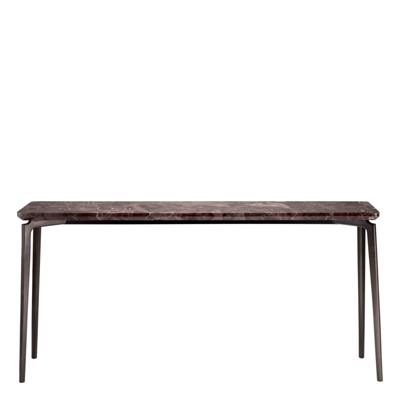 White House 59.06'' W Marble Console Table