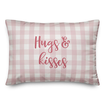  Coussin Hugs & Kisses