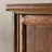 Curved Edge Cabinet with Adjustable Shelves