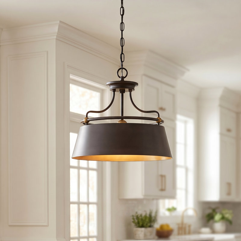Lustre cylindrique unique à 3 lumières Natoli