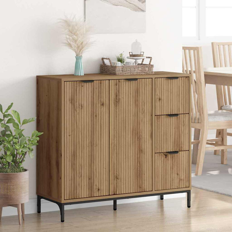 89.5cm Sideboard, Artisan Oak