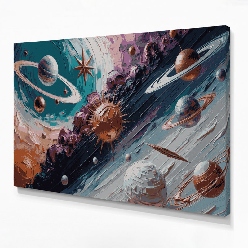 Art mural sur toile gris, H 12 po x l 18 po