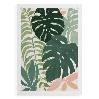 Casse-tête tropical II - impression sur toile seulement - non encadrée