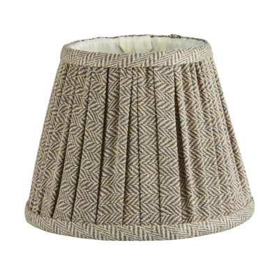 Herringbone lampshade round