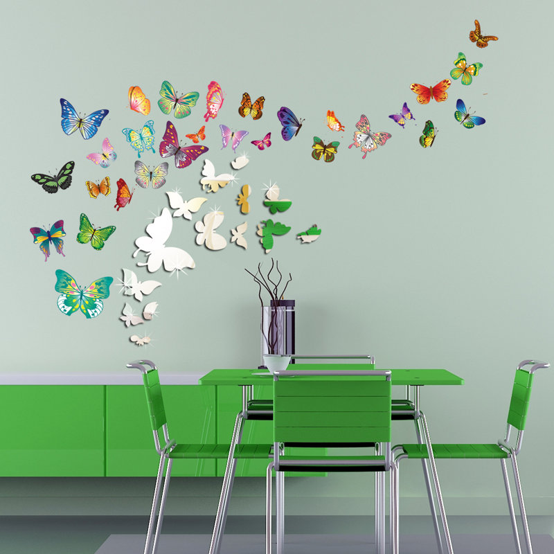 Insects Non-Wall Damaging Wall Decal
