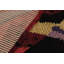 Vintage Swedish Rya Rug, Black With Radiating Geometric Abstract - Rug & Kilim