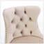 Tabourets de bar pivotants en velours doré de hauteur réglable de 25 à 33 pouces, tabourets de bar rembourrés modernes avec dossier capitonné confortable pour un pub et un îlot de cuisine, beige, ensemble de 2-792676190-792676176