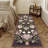 Floral Machine Washable Area Rugs for Living Room Bedroom Soft Non-Slip Vintage Dining Room Rug Low Pile Botanical Floor Carpet for Kids Room Classroom-905521945