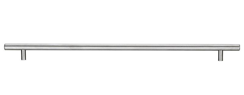 Inspiration Contemporary Stainless Steel 16 1/8" Center to Center Bar Pull, Brushed Stainless Steel