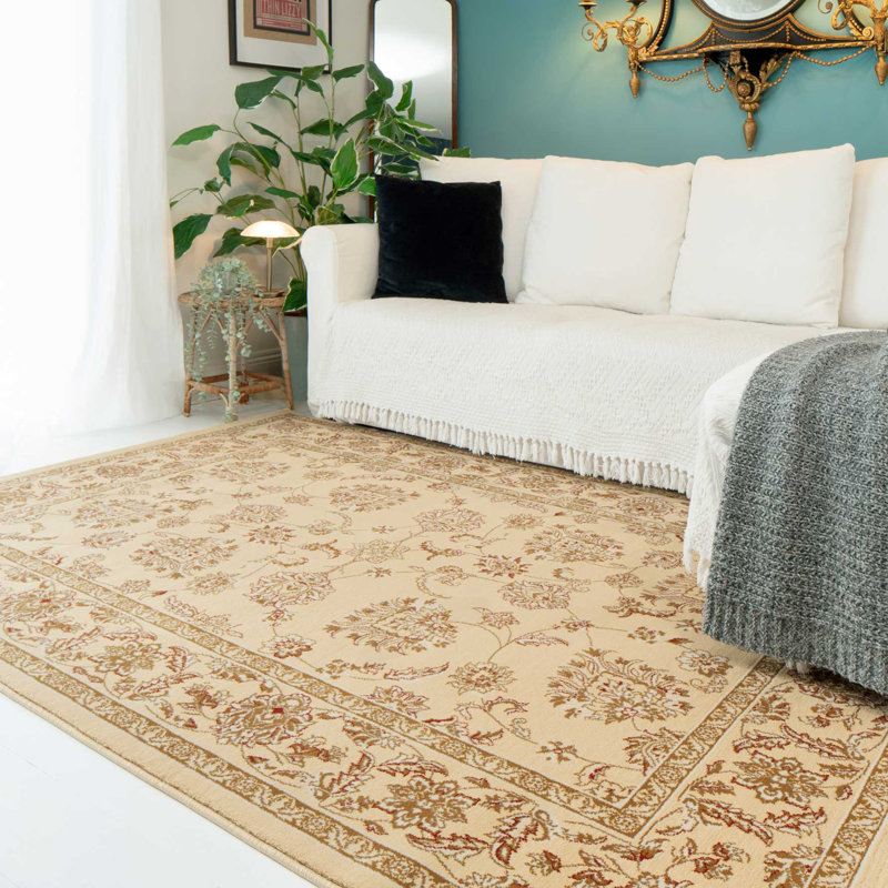 Hallan Floral Area Rug, Rectangle 160 x 230cm