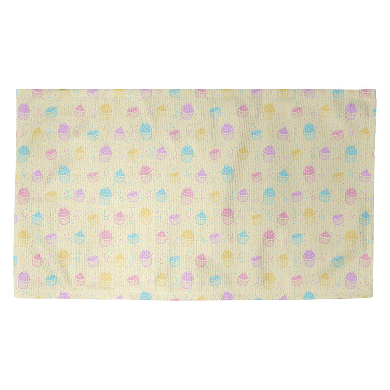 Paillasson d’intérieur petits gâteaux dobby Avicia, Rectangle 2 pi 1 1/2 po x 3 pi 6 po, Beige
