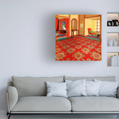 Unknown Artist Linoleum Canvas Art