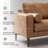 85 " Faux Leather Sofa