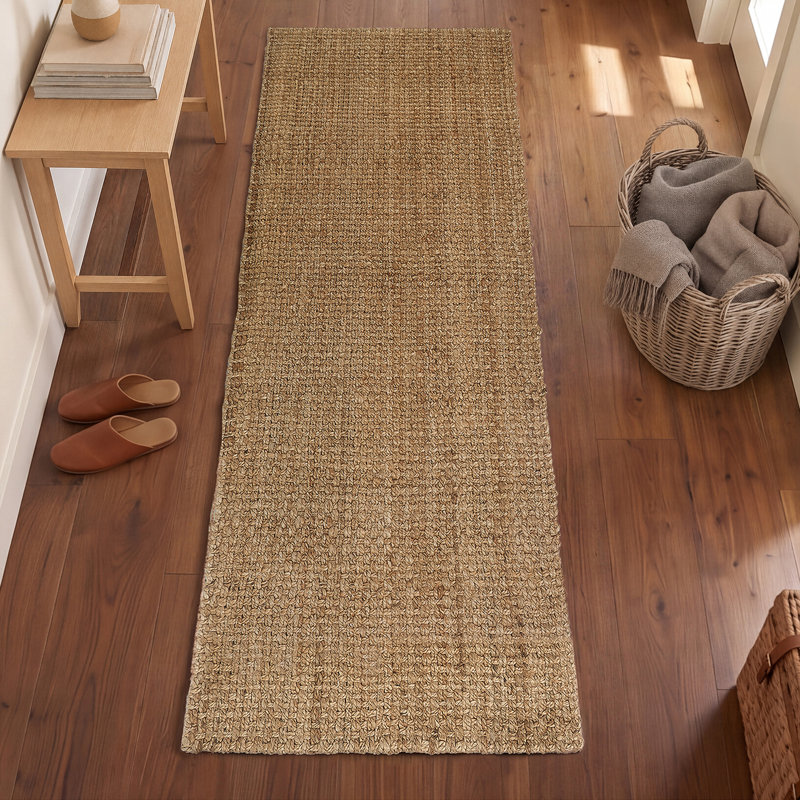 Jute / Sisal Hand Woven Area Rug, Runner 60 x 180cm