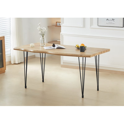 Mileta Metal Base Dining Table
