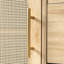 Metal Rectangle Accent Cabinet