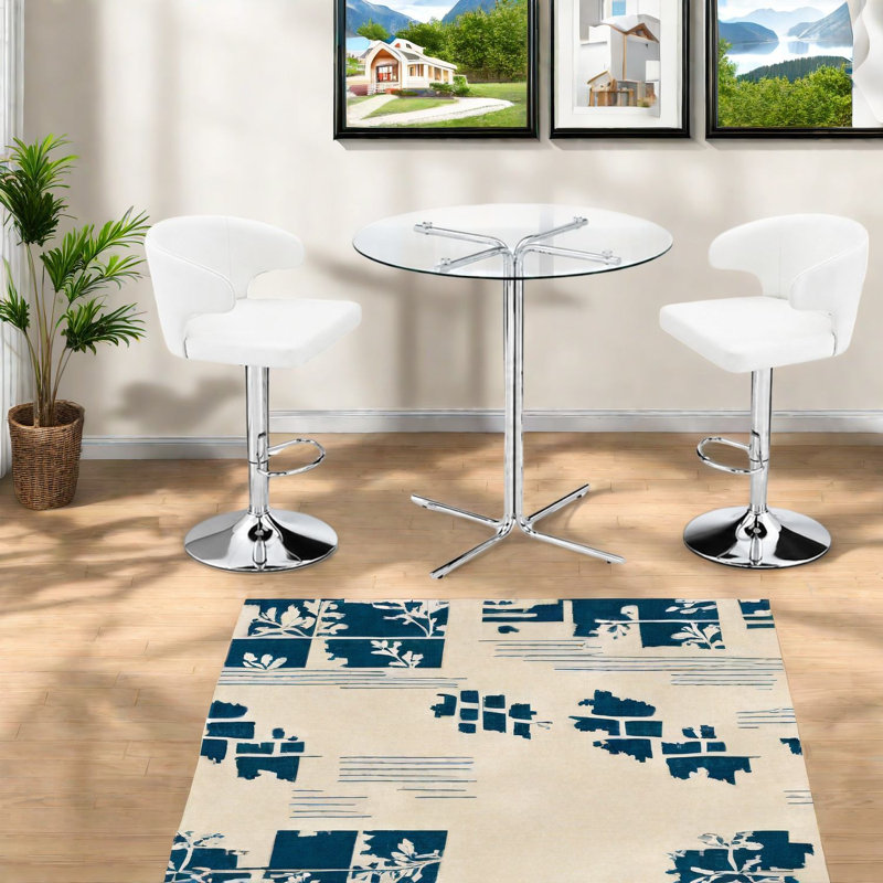 Ensemble de table de salle à manger moderne (doit inclure la table et la chaise), ensemble de bar en verre