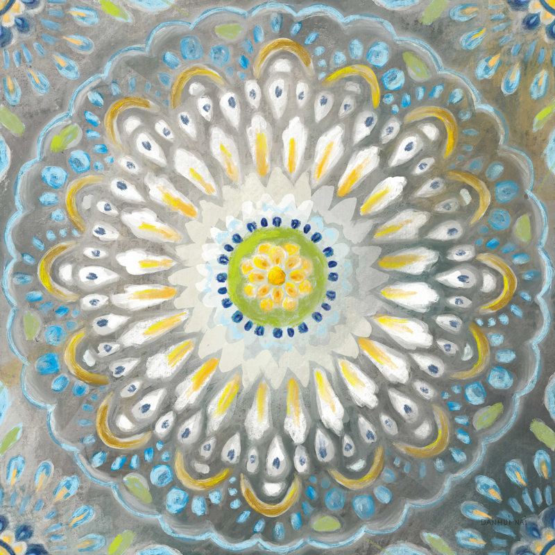 Rosette Mandala, H 12 po x l 12 po