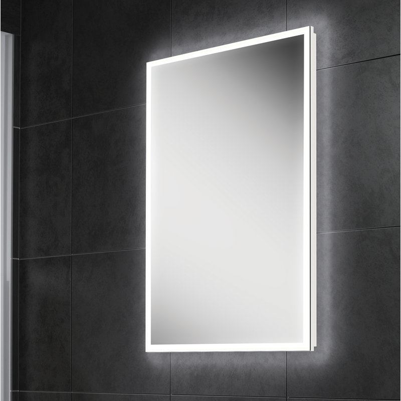 Globe Flat Wall Mirror, 80 cm H x 60 cm W x 4.5 cm D