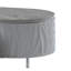 Table basse grise et brillante grise