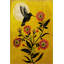 Tapis décoratif moderne jaune et jaune-190810146