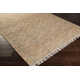 Moorgate Geometric Handmade Flatweave Khaki/Sage Area Rug