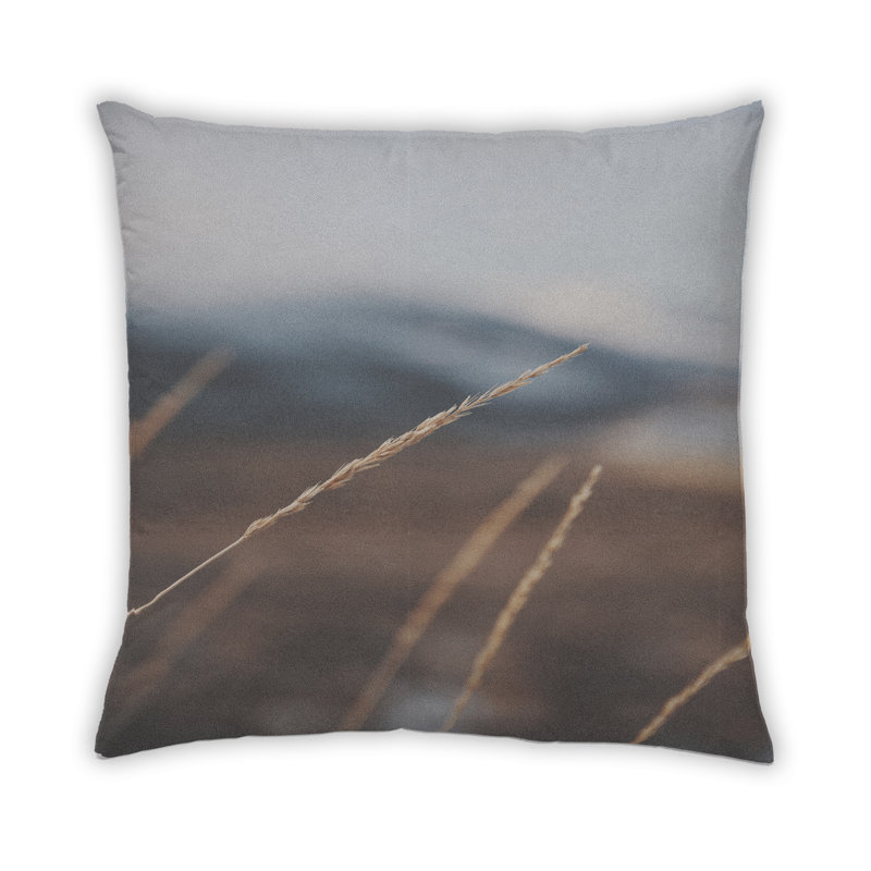 Coussin Plants Grass, Microsuède