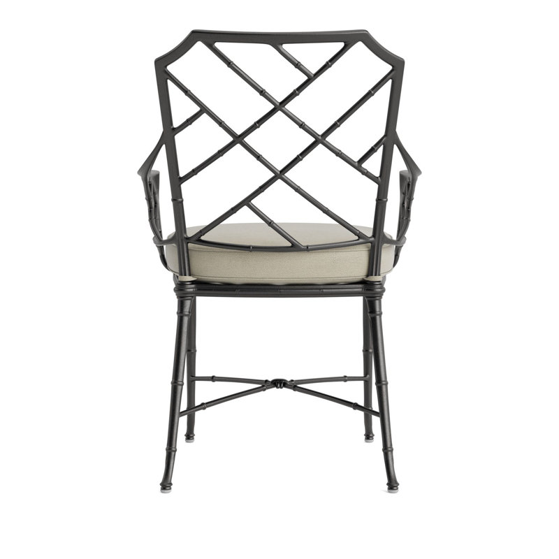 Calcutta Outdoor Dining Chair, Fusion Dove, Textured Pewter