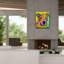 «I Know Some Of ces mots» par Dean Russo, art mural sur toile-1837992055