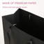 12 très grands sacs-cadeaux 16 x 6 x 12 pouces, sacs-cadeaux noir mat, ...