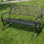 Banc de parc extérieur en métal Lundin-171661443