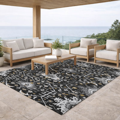 Tapis intérieur / extérieur lavable à la machine Chantille ACN2859 Global