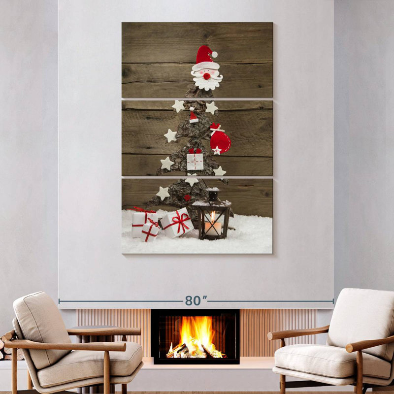 Lelend Simple Christmas Tree, 74" H x 48" W