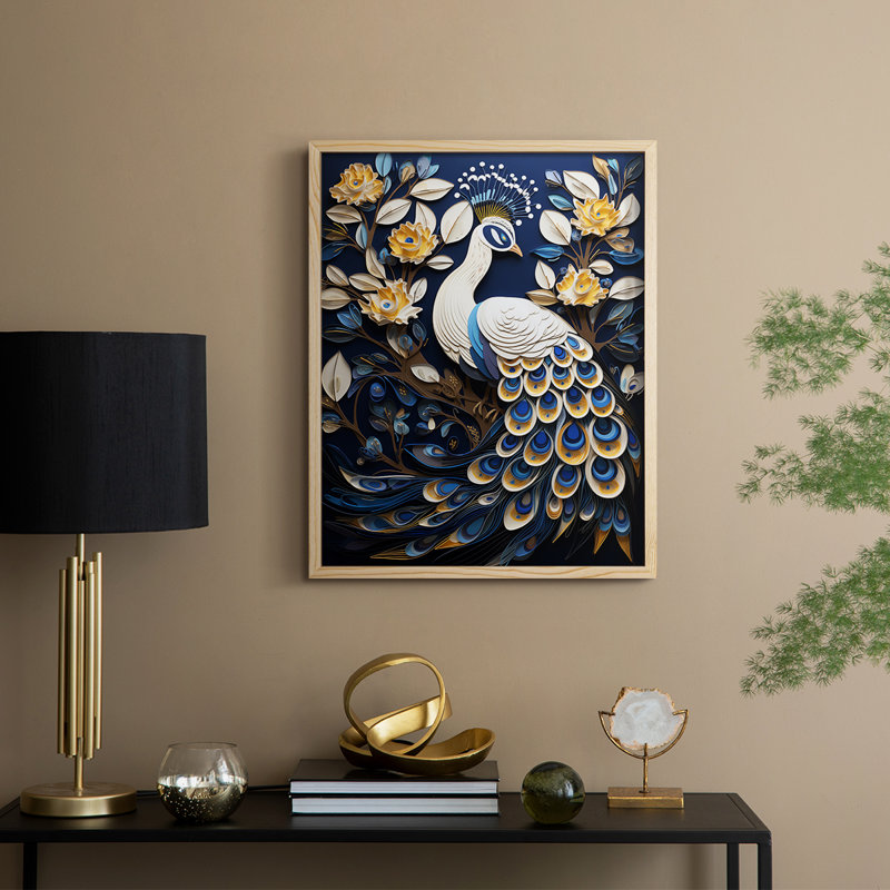 ANIMALS Series CCxxxxi, reproduction encadrée - bois massif, H 15 po x l 12 po