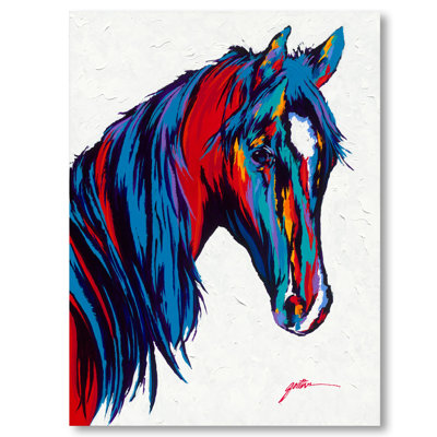 Scarlett, reproduction d'art sur toile tendue