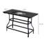 Table de bar rectangulaire E-Coating