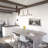 River Mill 6 - Light Kitchen Island Linear Chandelier-74777671
